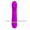 Sex wibrator ze stymulatorem łechtaczki 7tryb 18cm